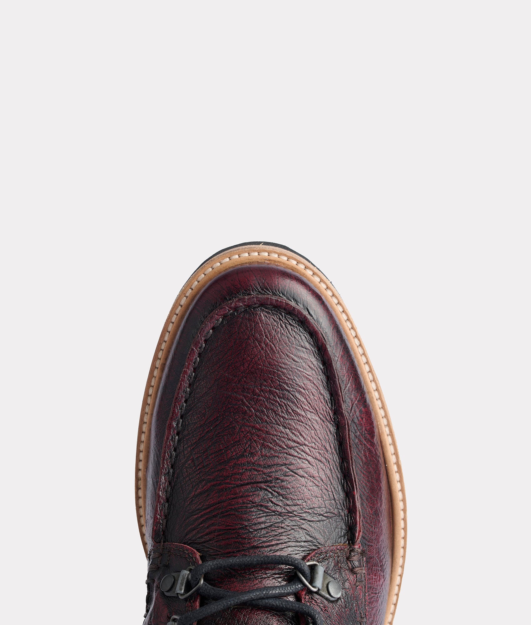 Ridgeline Exotic Lace Up Boot :: Black Cherry - Image 7