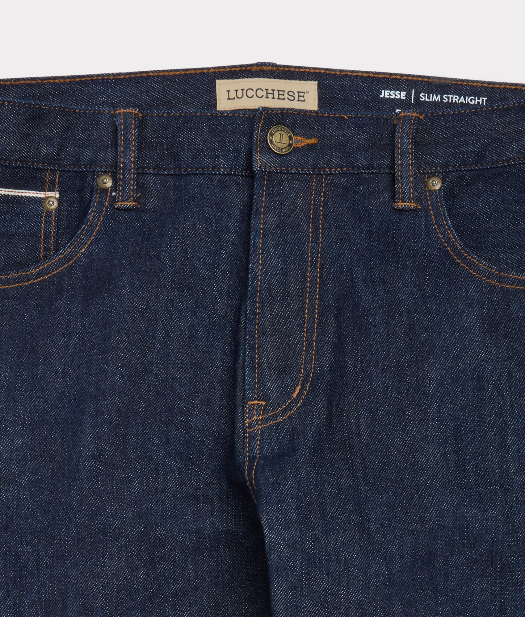 Jesse Men's Slim Straight Jean :: Cavalry Blue - Image 9