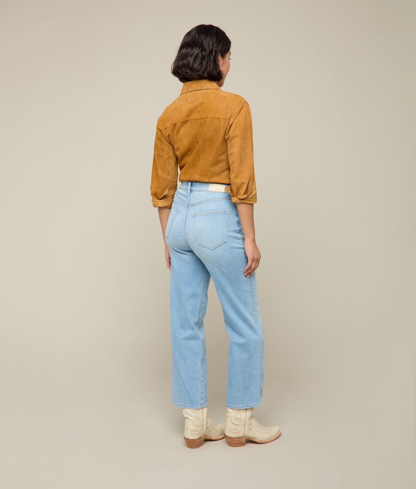 Jolene High-Rise Straight Leg Jean :: Prairie - Image 4
