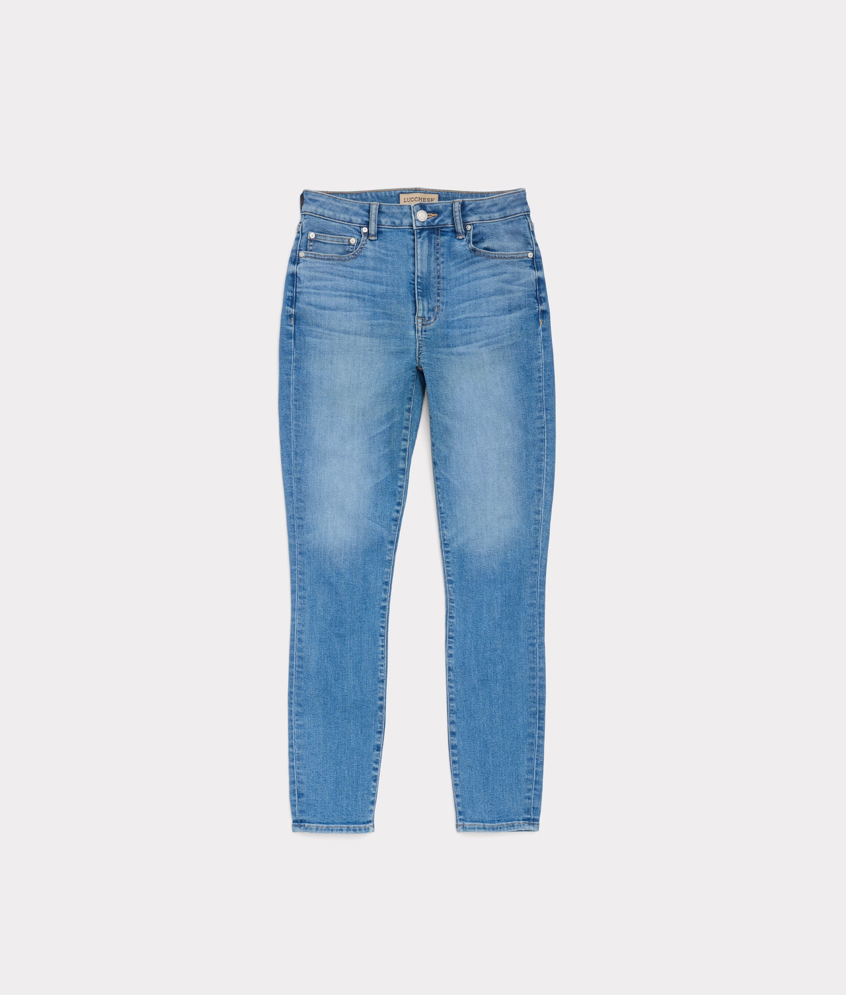 Isra Mid-Rise Skinny Jean :: Bluebonnet