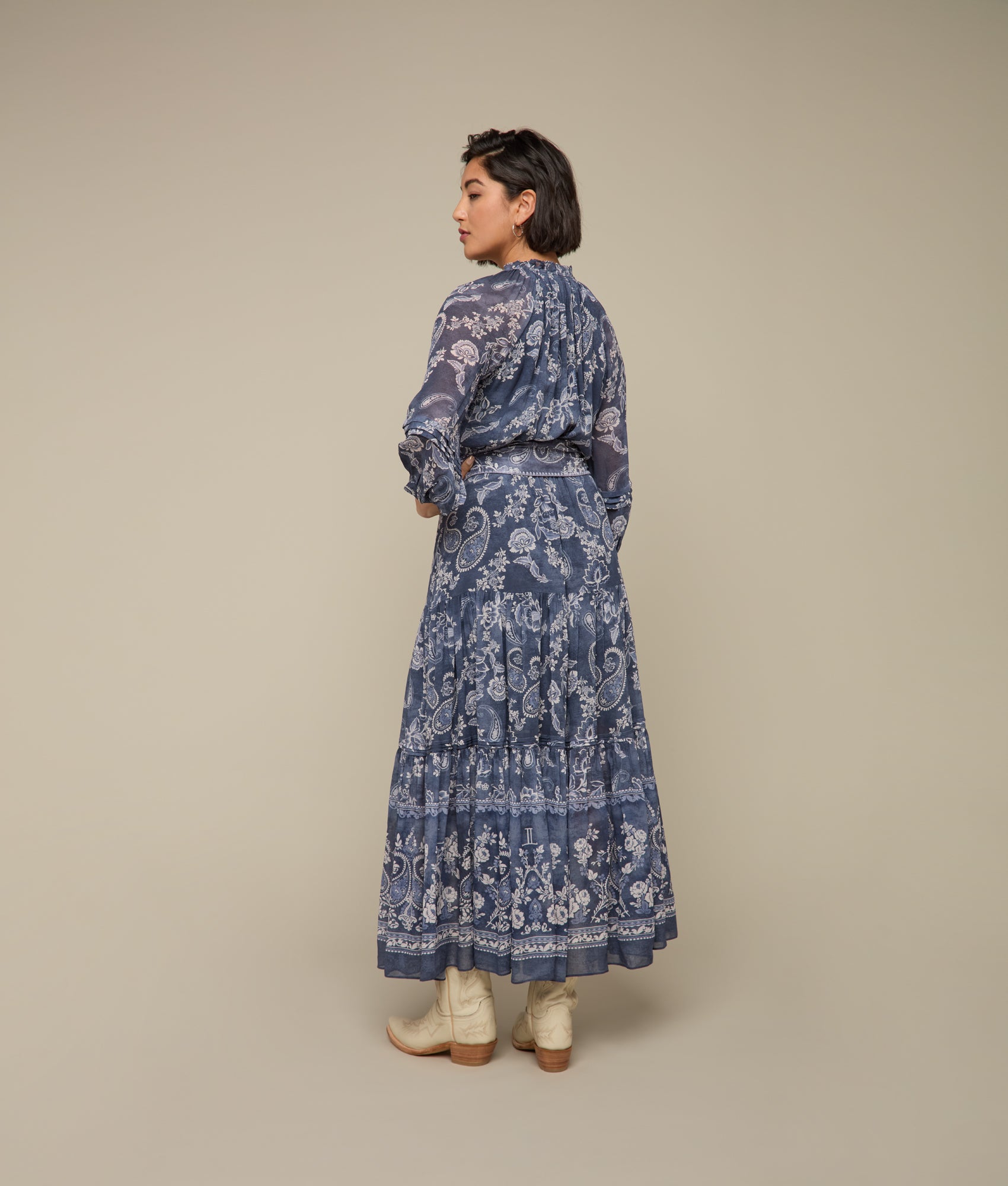 Iris Dress :: Blue Multi - Image 9