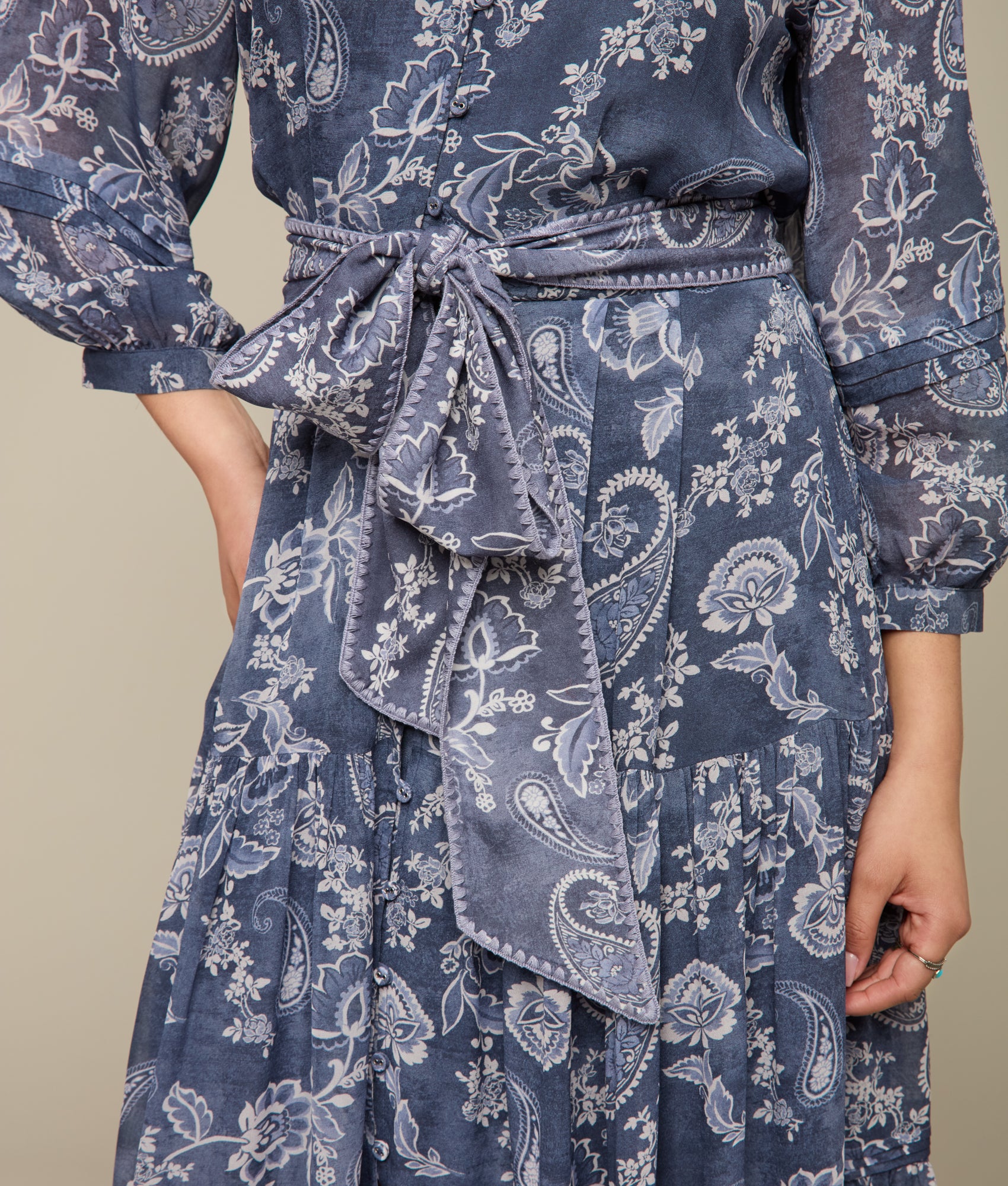 Iris Dress :: Blue Multi - Image 7