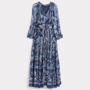 Iris Dress :: Blue Multi