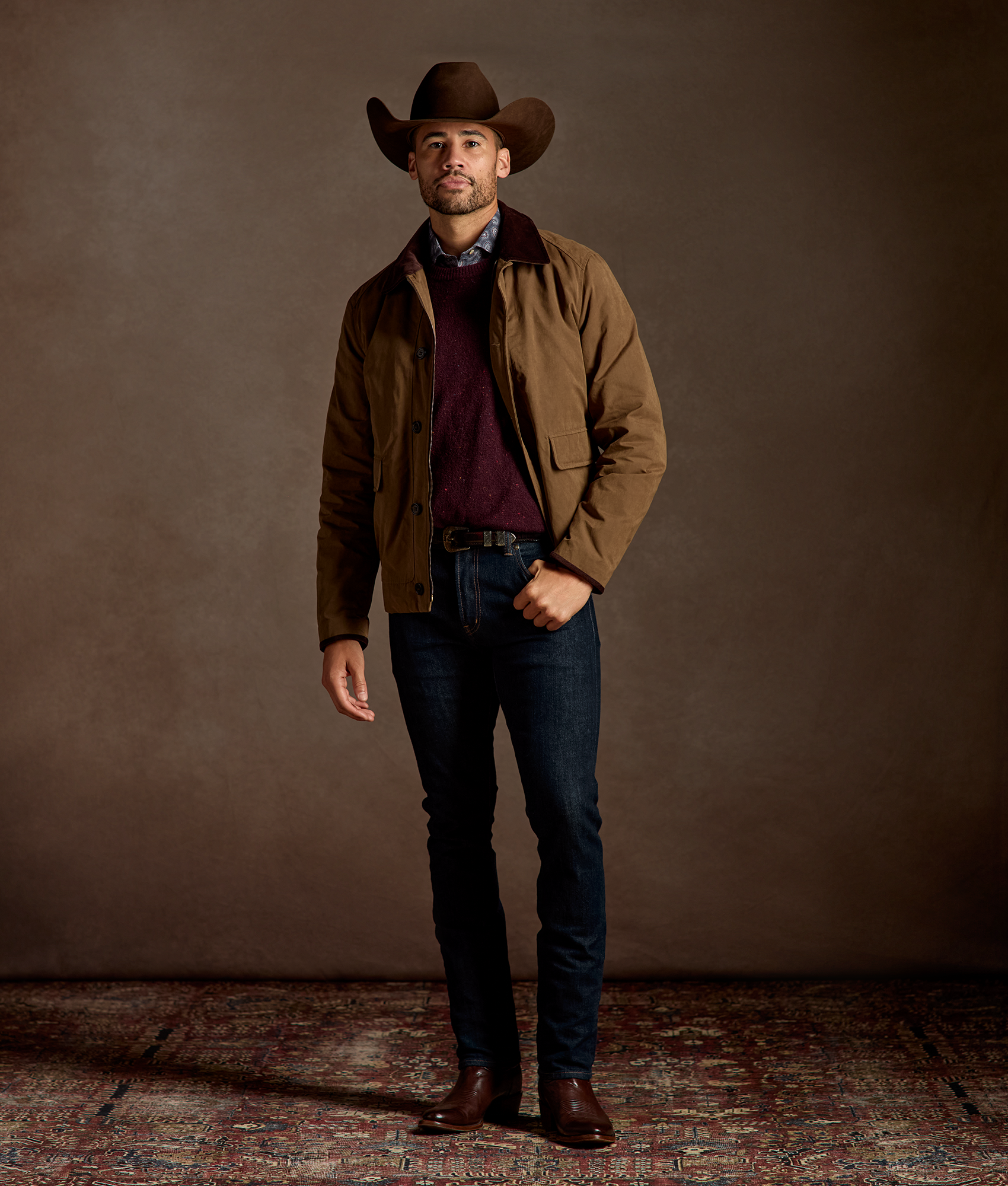 Jesse Men's Slim Straight Jean :: Cavalry Blue - Image 2