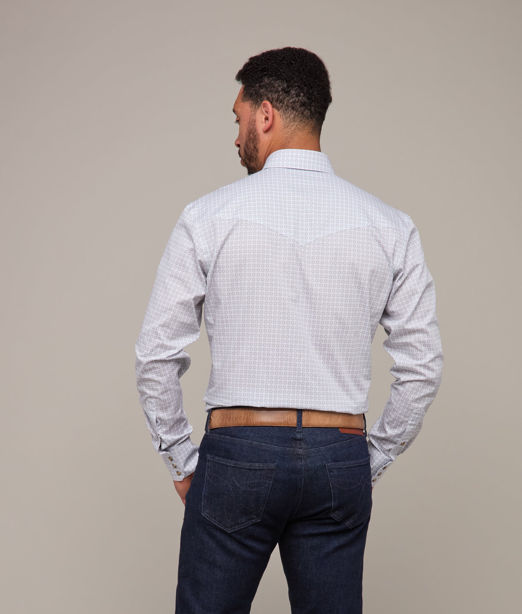 El Paso Print :: Gold/White/Navy Multi - Image 4