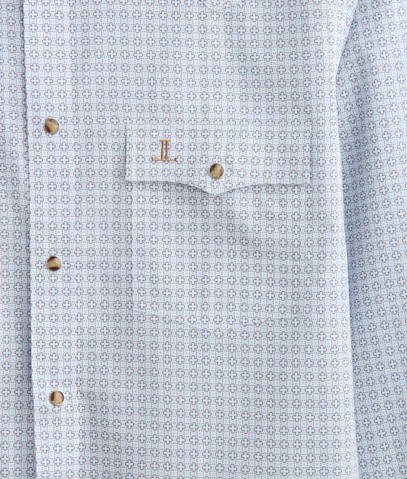 El Paso Print :: Gold/White/Navy Multi - Image 14