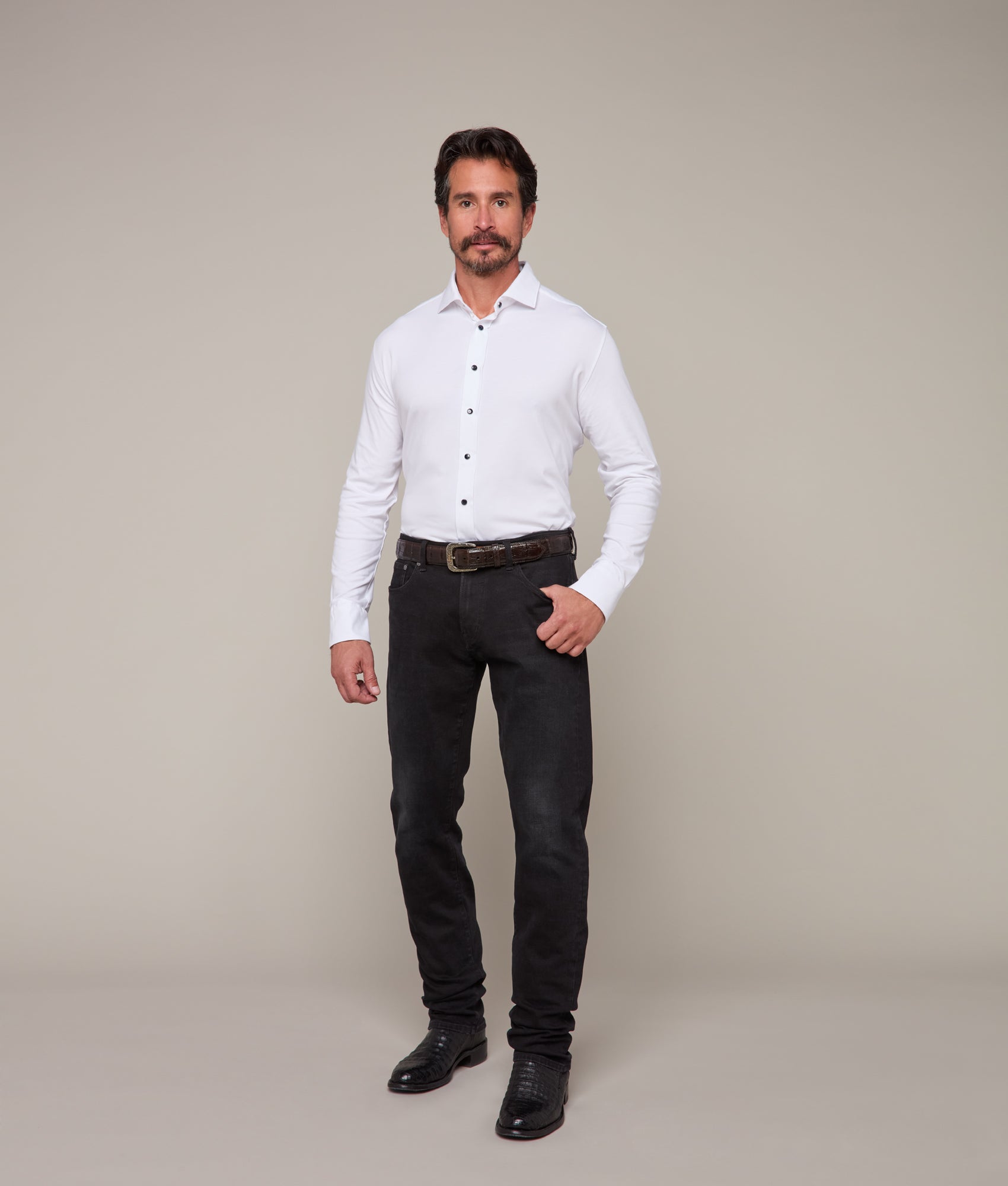 El Paso - Modern Fit :: White - Image 2