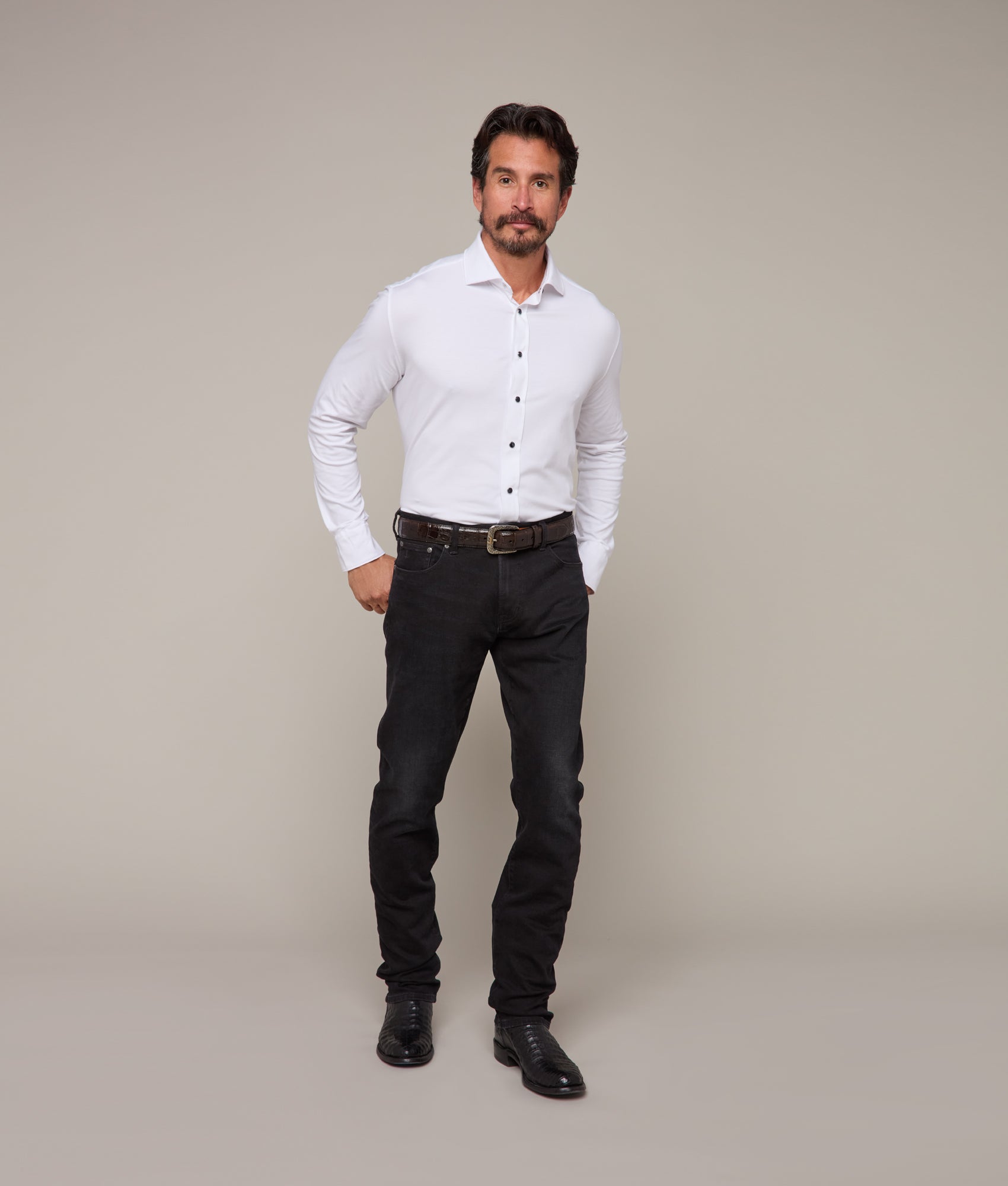 El Paso - Modern Fit :: White - Image 13