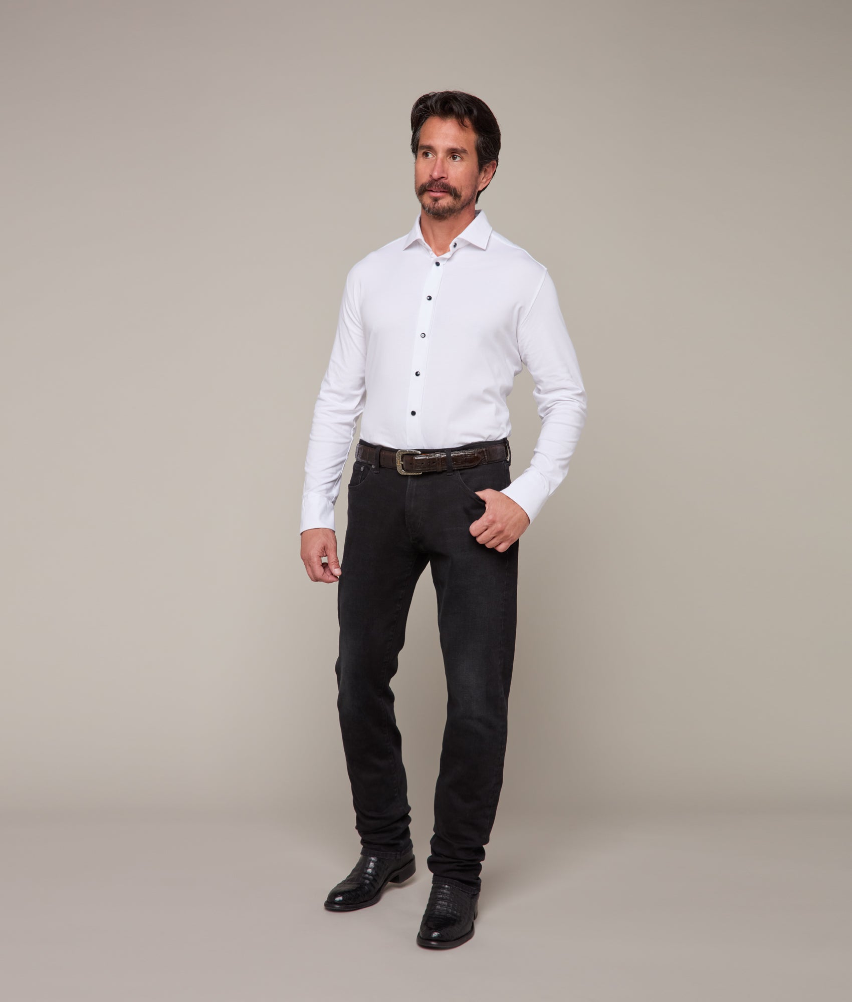 El Paso - Modern Fit :: White - Image 12