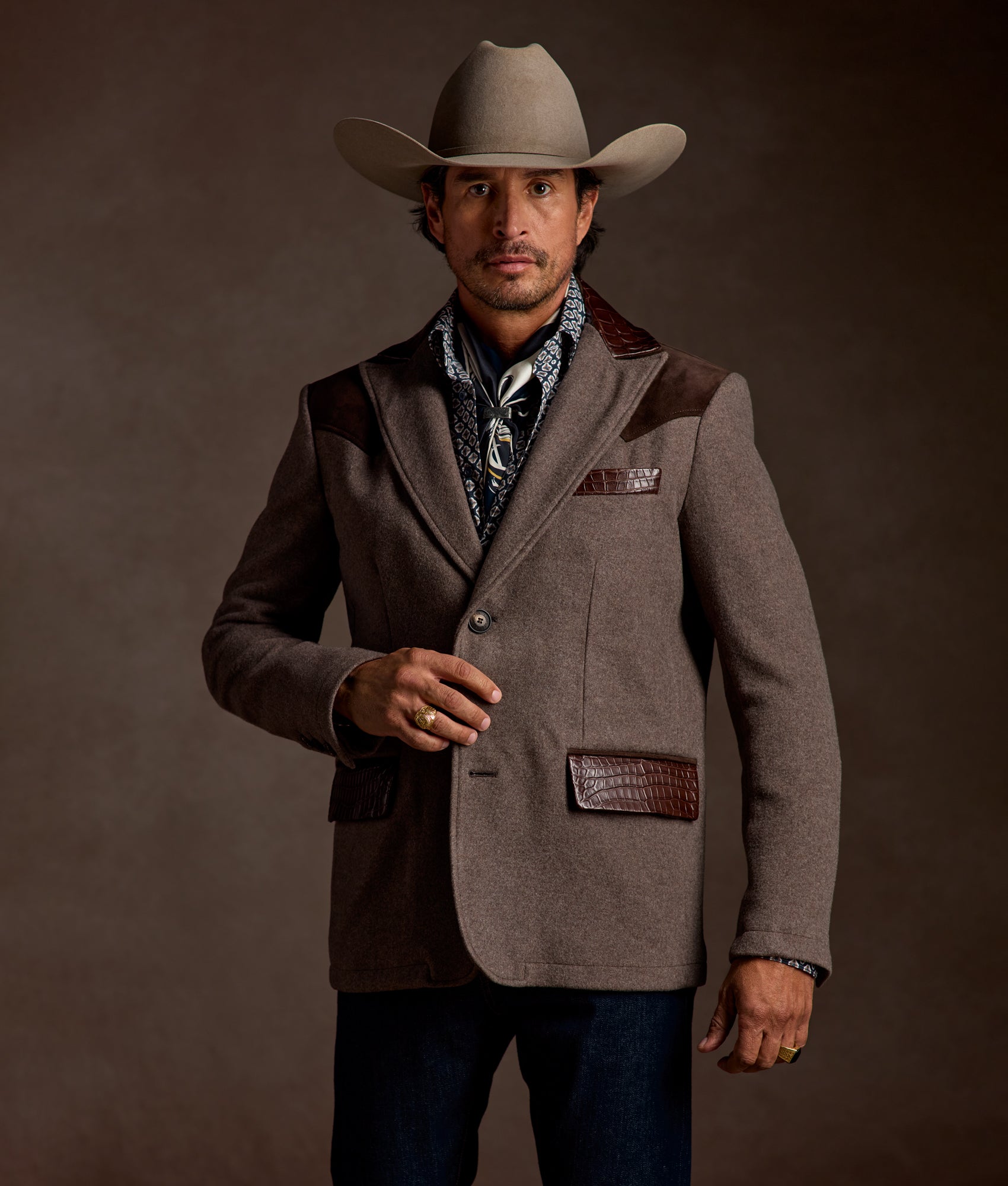 Valen Blazer :: Brown - Image 14