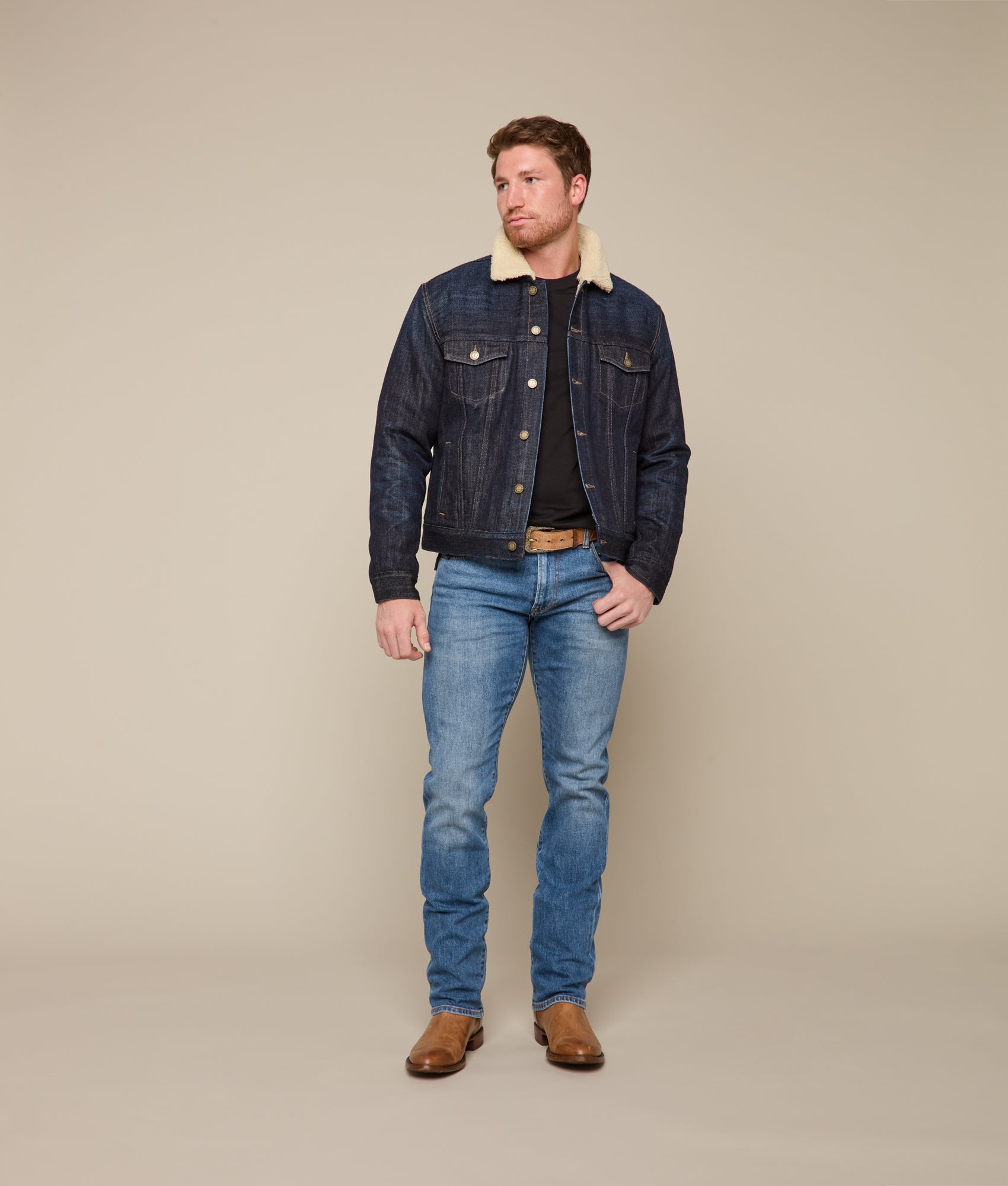 Journey Denim Trucker Jacket :: New Moon - Image 14