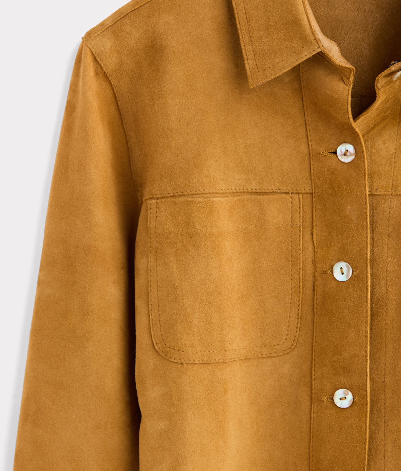 Women's Shacket :: Cinnamon - Image 6