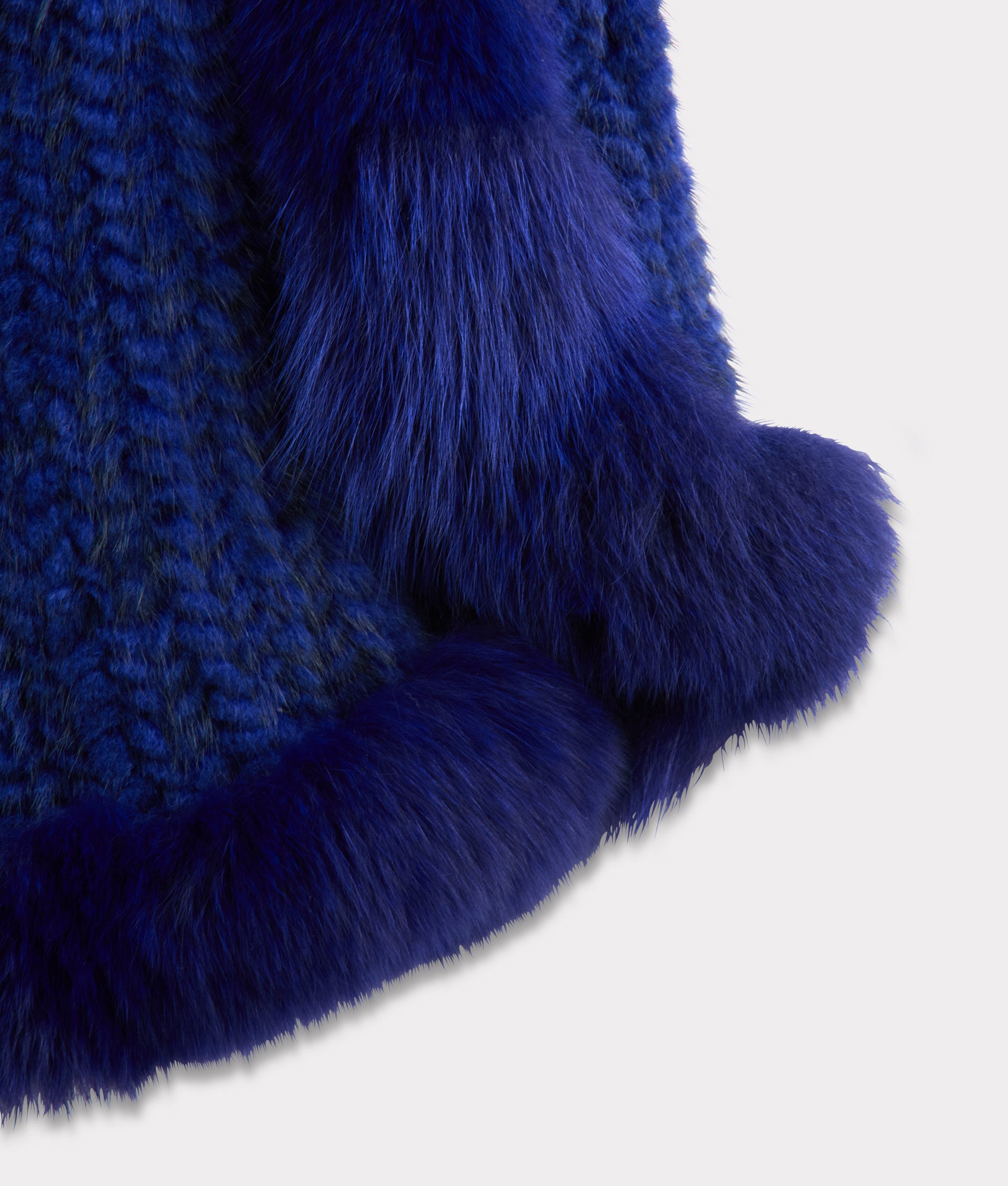 Royale Fur Cape :: Royal Blue - Image 7