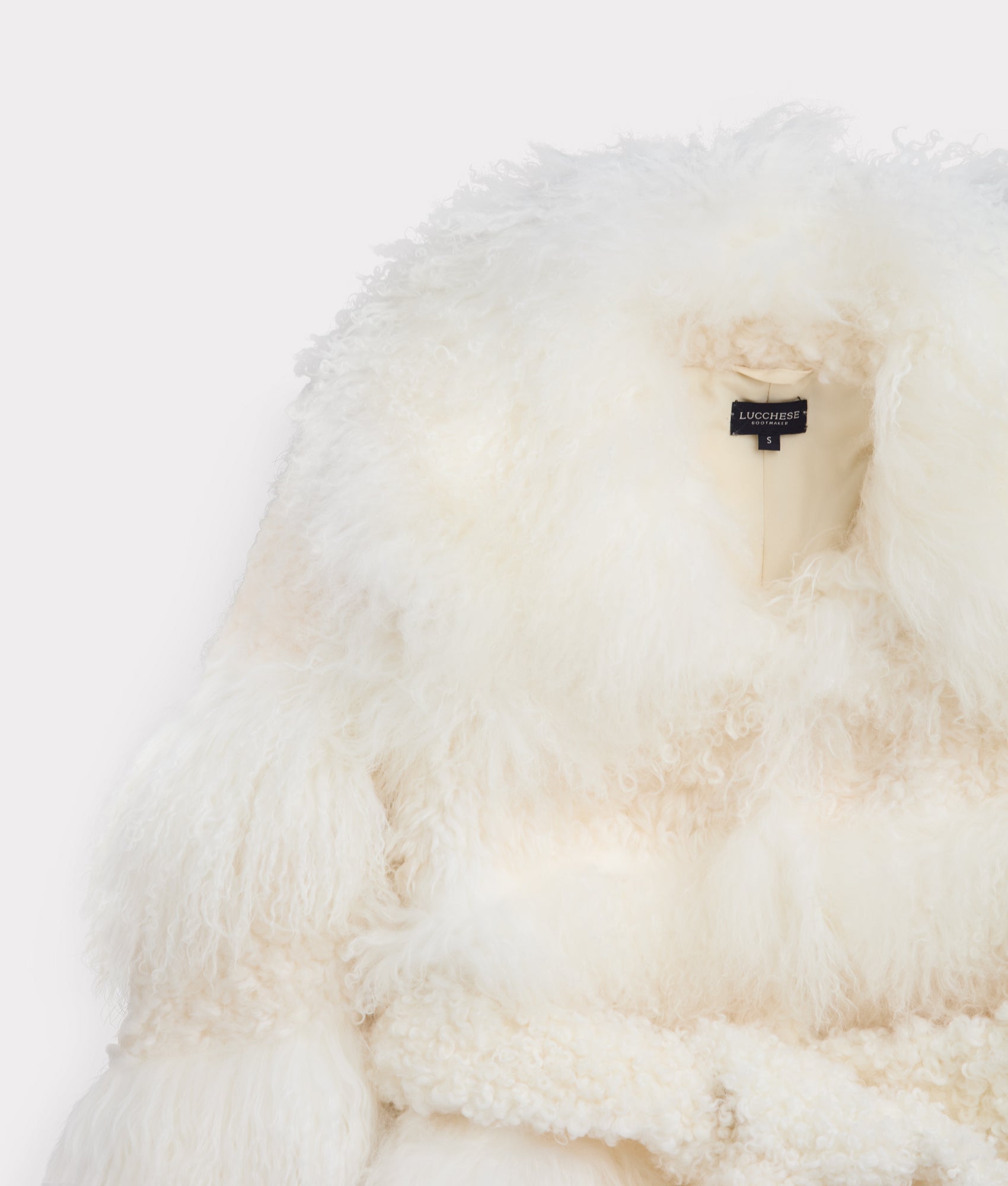 Anne Fur Coat :: White - Image 5