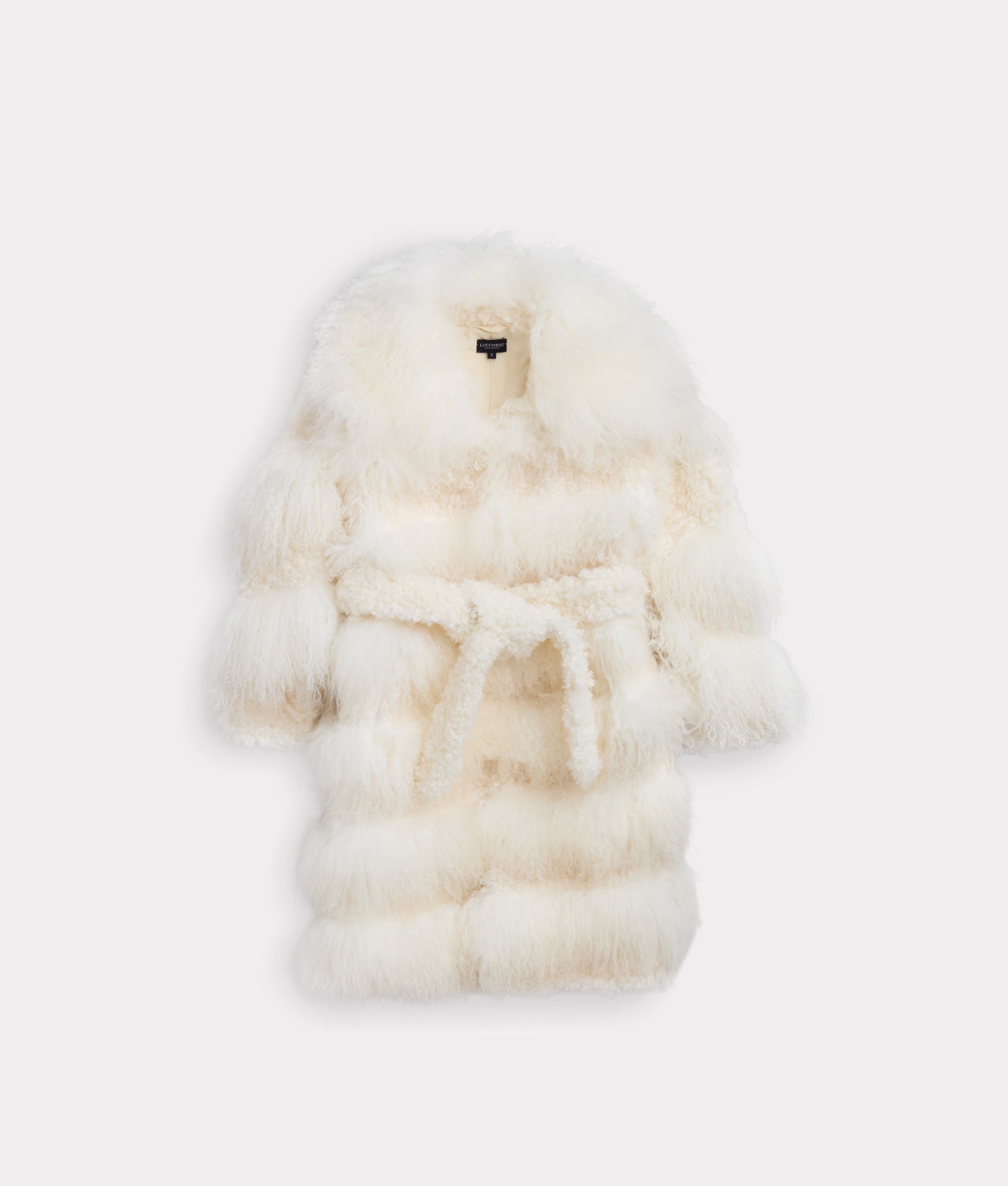 Anne Fur Coat :: White