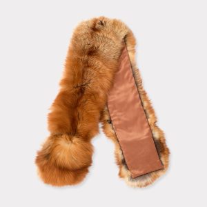 Pelliccia Handwarmer Scarf :: Red