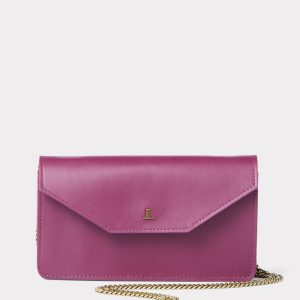 Long Wallet On A Chain :: Burgundy