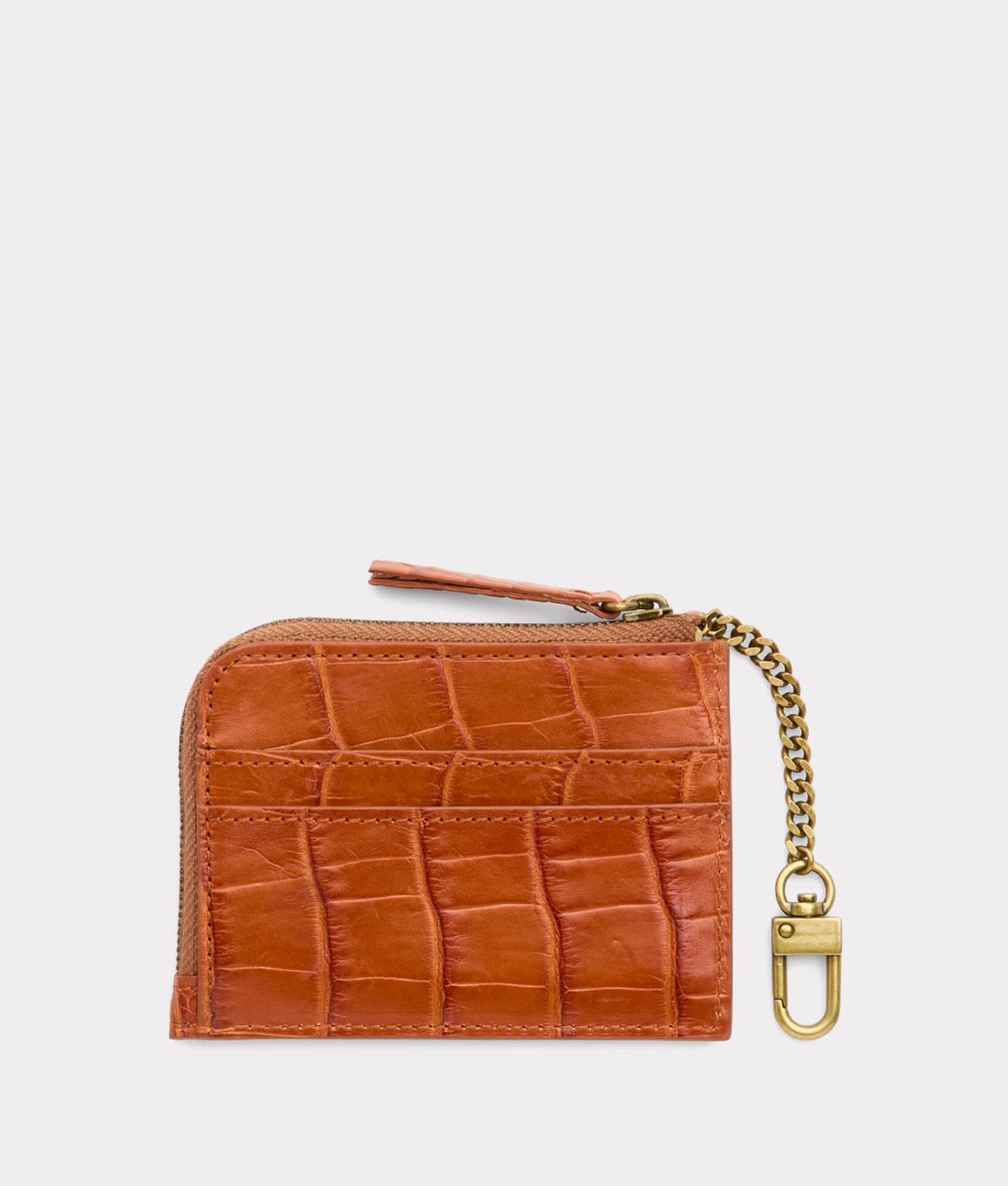 Short Exotic Wallet On A Chain :: Yellow - Image 8