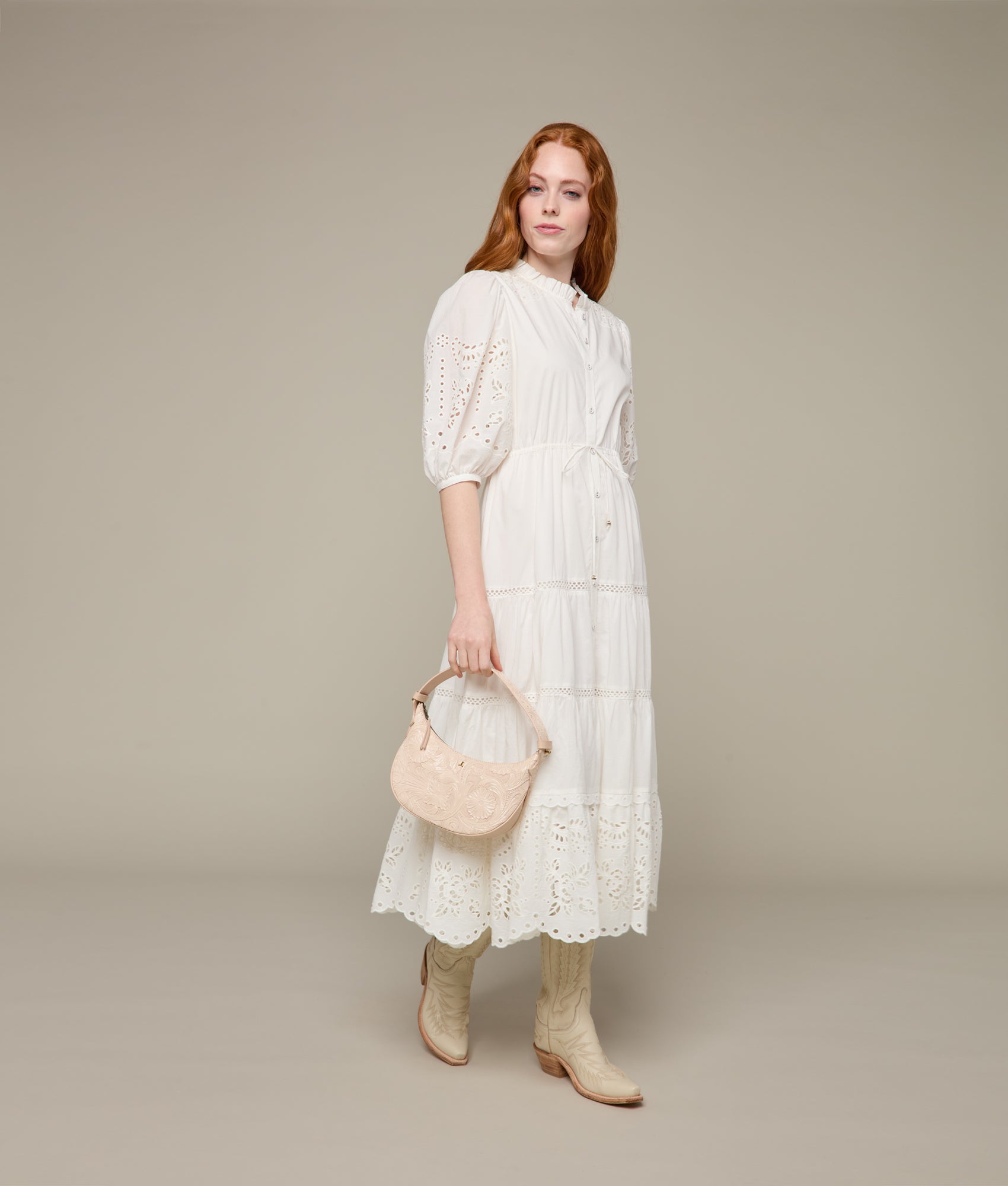 Intagliare Saddle Bag :: Blush - Image 10