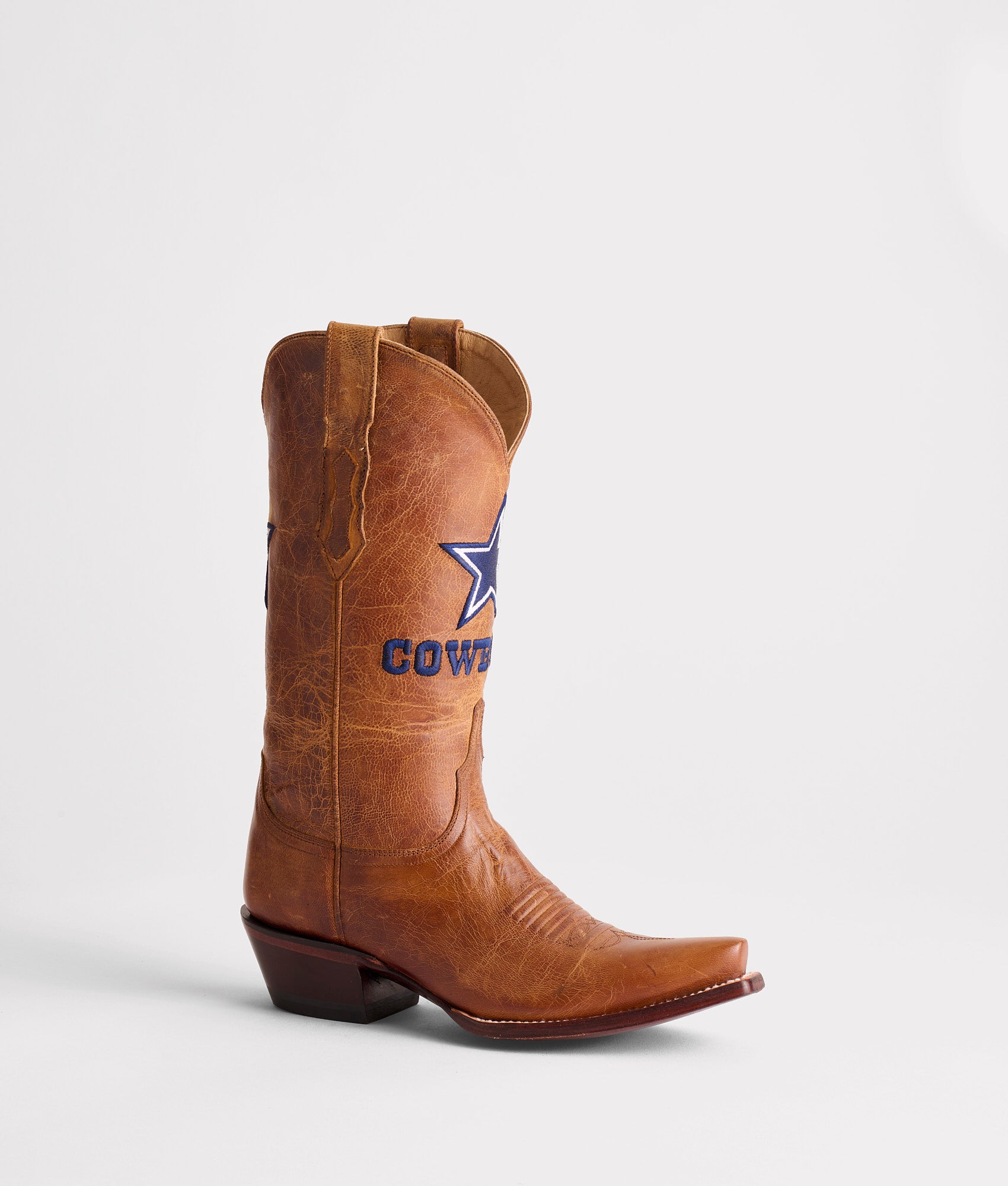 Women's Lucchese x Dallas Cowboys Victory :: Tan - Image 3