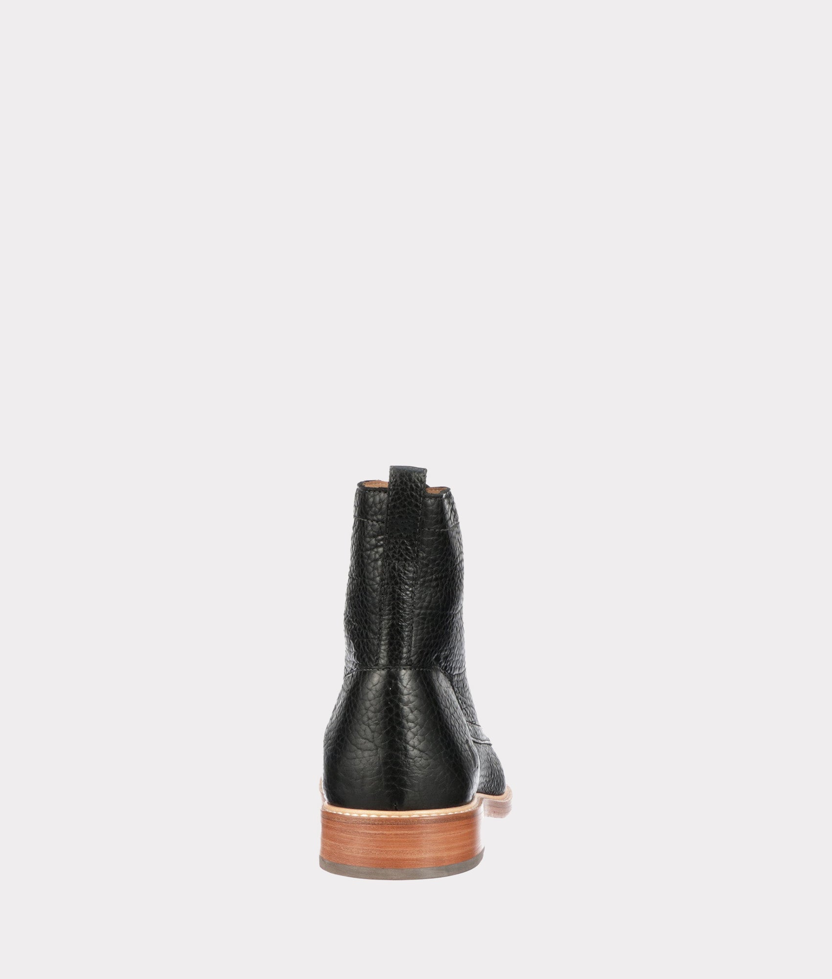 6 Lace Up Derby Boot :: Black - Image 4