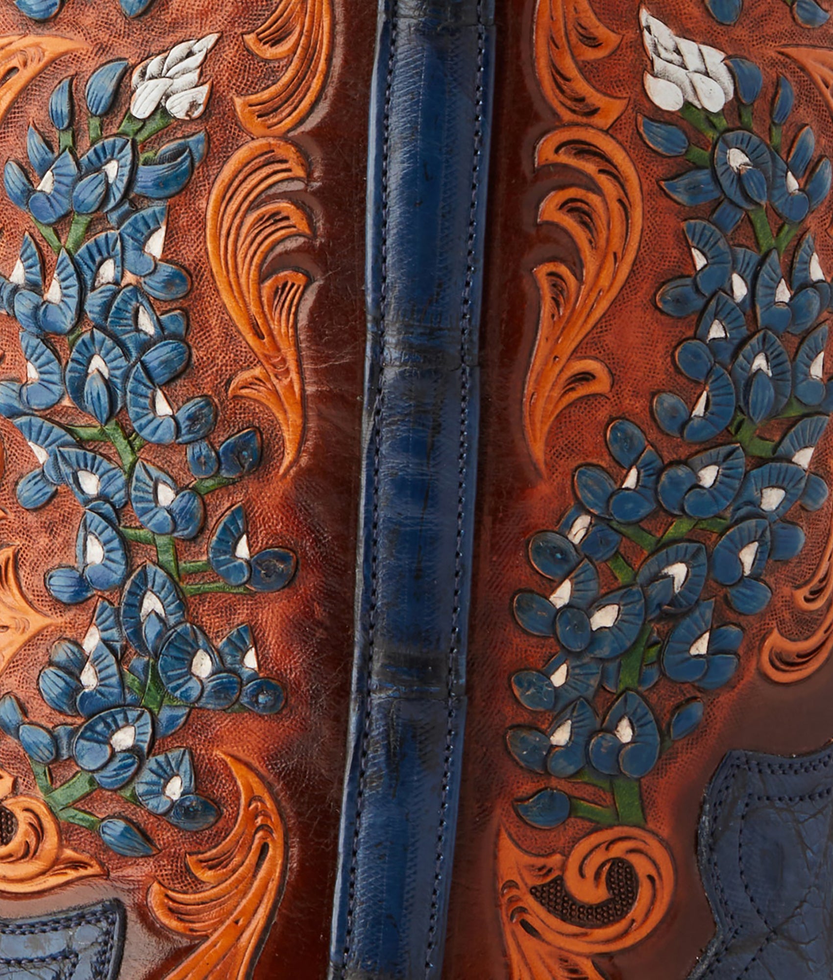 Men's Bluebonnet 140th Anniversary Boot :: Cavalry Blue - Image 12