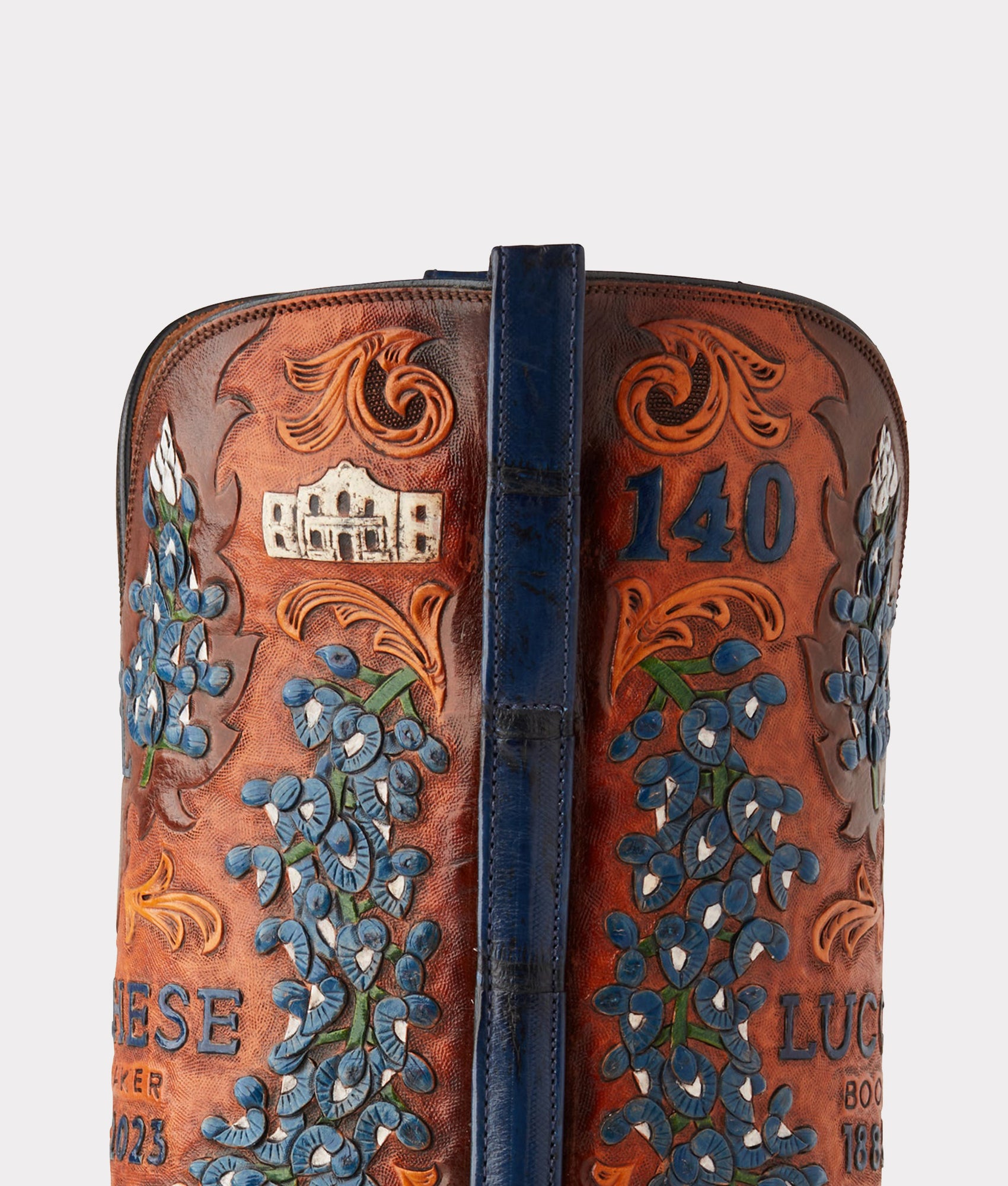 Men's Bluebonnet 140th Anniversary Boot :: Cavalry Blue - Image 8