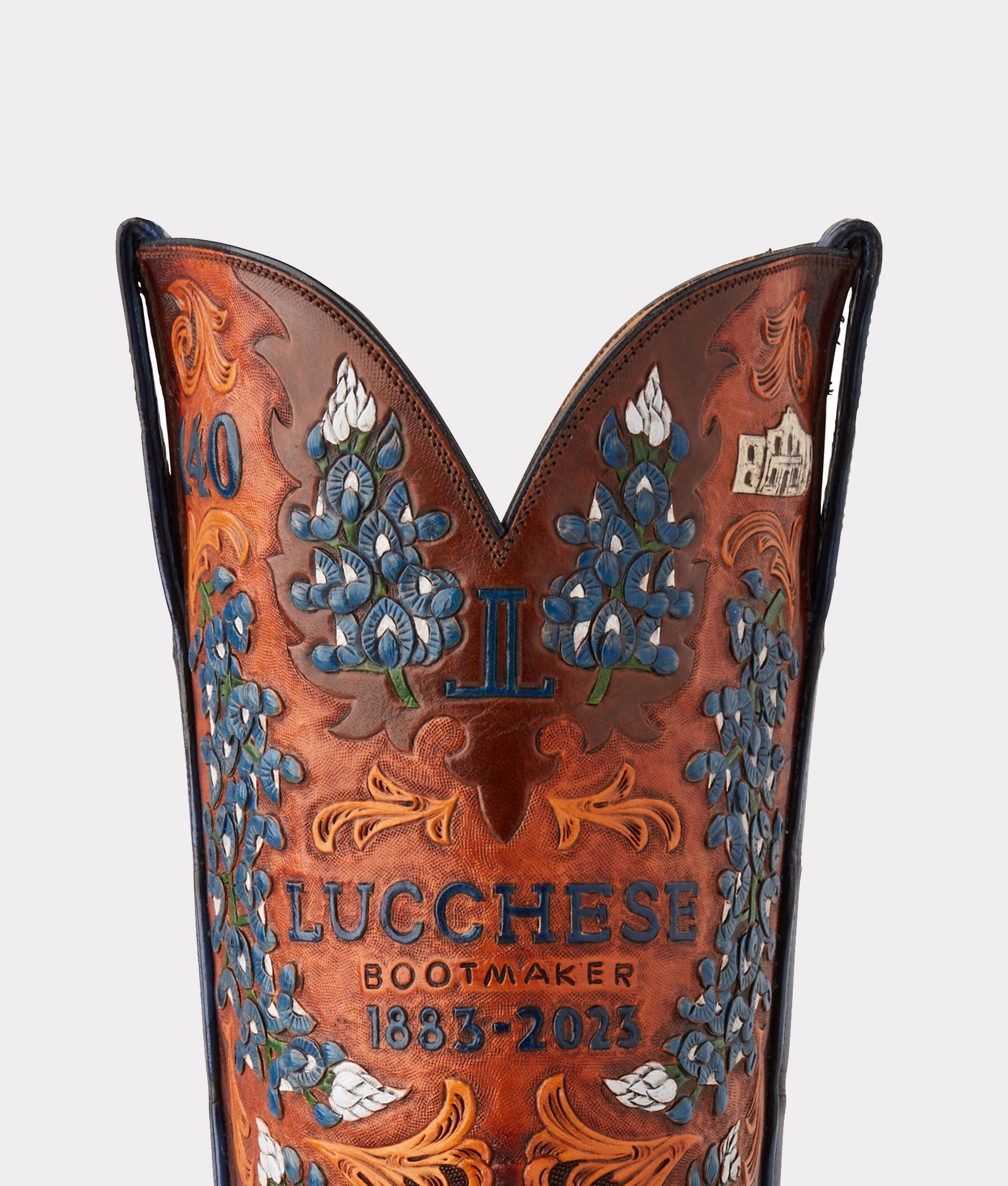 Men's Bluebonnet 140th Anniversary Boot :: Cavalry Blue - Image 7