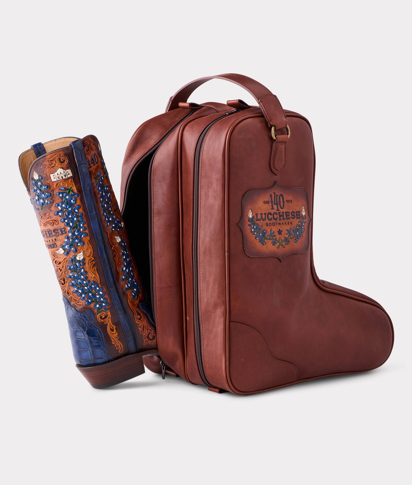 Men's Bluebonnet 140th Anniversary Boot :: Cavalry Blue - Image 15