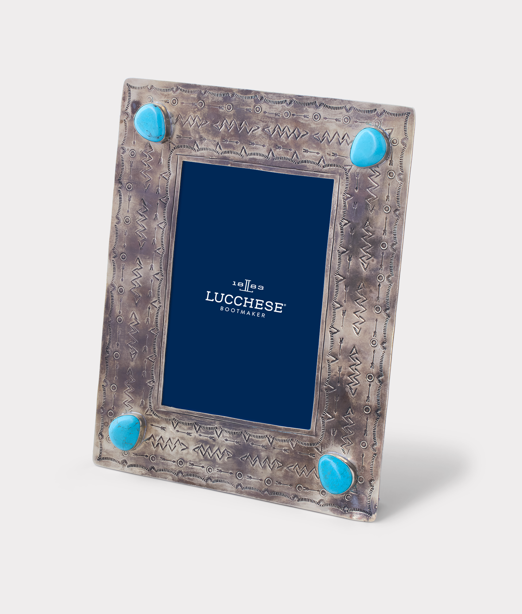 5 X 7 Southwestern Frame :: Silver - Image 3